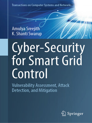 cover image of Cyber-Security for Smart Grid Control